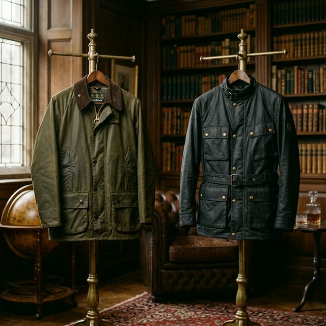 「バブアー」vs「ベルスタッフ」オイルドジャケット比較！一生モノの英国名品、選ぶならどっち？