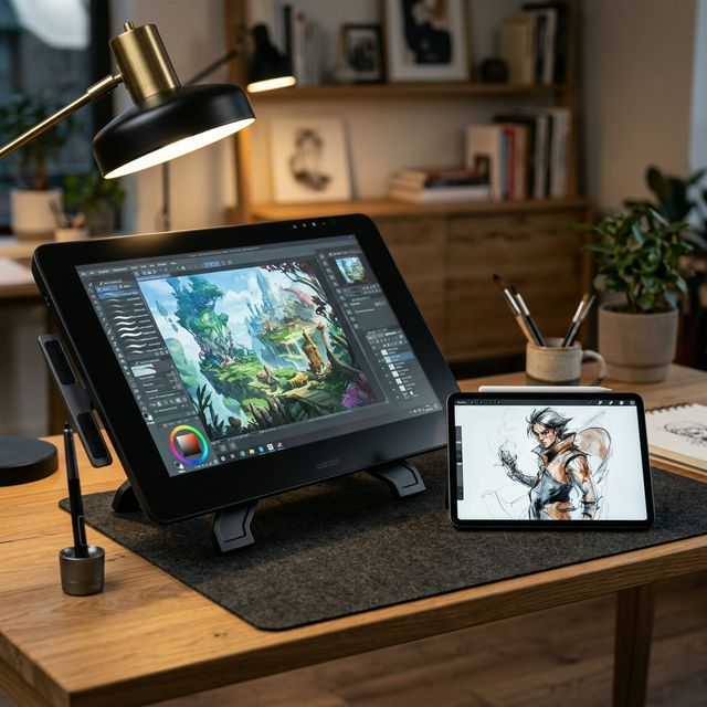 「ワコム」vs「iPad Pro」液タブ比較！イラスト・漫画制作で本当に選ぶべきはどっち？