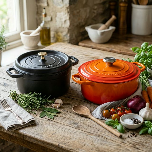 「ストウブ」vs「ル・クルーゼ」鋳物ホーロー鍋比較！一生モノを選ぶならどっち？【保存版】